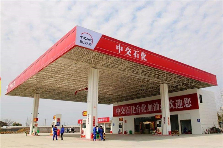 宣城加油站钢结构网架案例6